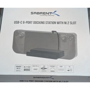 Sabrent USB-C Docking Station 6-Port HDMI Ethernet M.2 SSD Slot Tested
